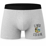 Boxer Homme Le Brésil c’est la vie – Impression devant