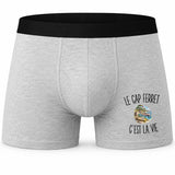 Boxer Homme Le Cap Ferret c’est la vie – Impression devant