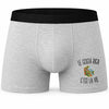 Boxer Homme Le Costa Rica c’est la vie – Impression devant