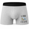 Boxer Homme Le Havre c’est la vie – Impression devant