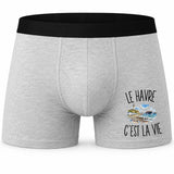 Boxer Homme Le Havre c’est la vie – Impression devant