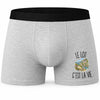 Boxer Homme Le Lot c’est la vie – Impression devant