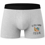 Boxer Homme Les Côtes-d’Armor c’est la vie – Impression devant