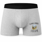 Boxer Homme Les Hautes-Pyrénées c’est la vie – Impression devant