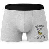 Boxer Homme Saint-Germain-en-Laye c’est la vie – Impression devant