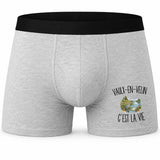 Boxer Homme Vaulx-en-Velin c’est la vie – Impression devant