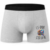 Boxer Homme L’E-Sport c’est la vie – Impression devant