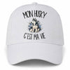 Casquette Blanche Mon Husky c'est ma vie
