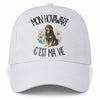 Casquette Blanche Mon Hovawart c'est ma vie