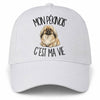 Casquette Blanche Mon Pékinois c'est ma vie