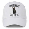 Casquette Blanche Mon Bombay c'est ma vie