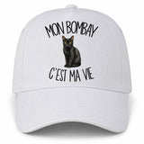 Casquette Blanche Mon Bombay c'est ma vie