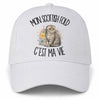 Casquette Blanche Mon Scottish Fold c'est ma vie
