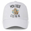 Casquette Blanche Mon Ocicat c'est ma vie