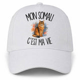 Casquette Blanche Mon Somali c'est ma vie