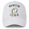 Casquette Blanche Mon Turc de Van c'est ma vie