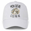 Casquette Blanche Mon cheval c'est ma vie