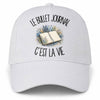 Casquette Blanche Le bullet journal c'est la vie