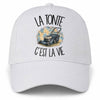 Casquette Blanche La tonte c'est la vie