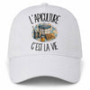 Casquette Blanche L'apiculture c'est la vie
