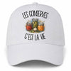 Casquette Blanche Les conserves c'est la vie
