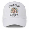 Casquette Blanche La danse classique c'est la vie