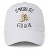 Casquette Blanche Le modern jazz c'est la vie