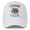 Casquette Blanche Le breakdance c'est la vie