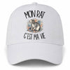 Casquette Blanche Mon rat c'est ma vie