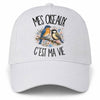Casquette Blanche Mes oiseaux c'est ma vie