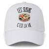 Casquette Blanche Les sushis c'est la vie