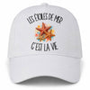Casquette Blanche Les étoiles de mer c'est la vie