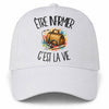 Casquette Blanche Être infirmier c'est la vie