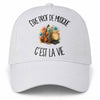 Casquette Blanche Être prof de musique c'est la vie