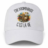 Casquette Blanche Être documentaliste c'est la vie