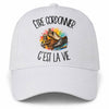 Casquette Blanche Être cordonnier c'est la vie