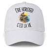 Casquette Blanche Être horloger c'est la vie