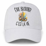 Casquette Blanche Être bijoutier c'est la vie