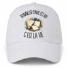 Casquette Blanche Travailler dans les RH c'est la vie