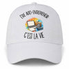 Casquette Blanche Être auto-entrepreneur c'est la vie