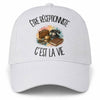 Casquette Blanche Être réceptionniste c'est la vie