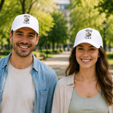 Casquette Blanche Mon coq c'est ma vie
