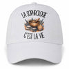 Casquette Blanche La sophrologie c'est la vie