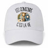 Casquette Blanche Les concours c'est la vie