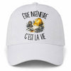 Casquette Blanche Être ingénieure c'est la vie