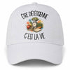 Casquette Blanche Être diététicienne c'est la vie