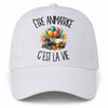 Casquette Blanche Être animatrice c'est la vie