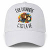 Casquette Blanche Être douanière c'est la vie