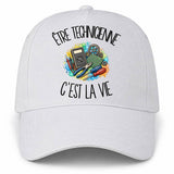 Casquette Blanche Être technicienne c'est la vie