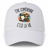 Casquette Blanche Être comédienne c'est la vie